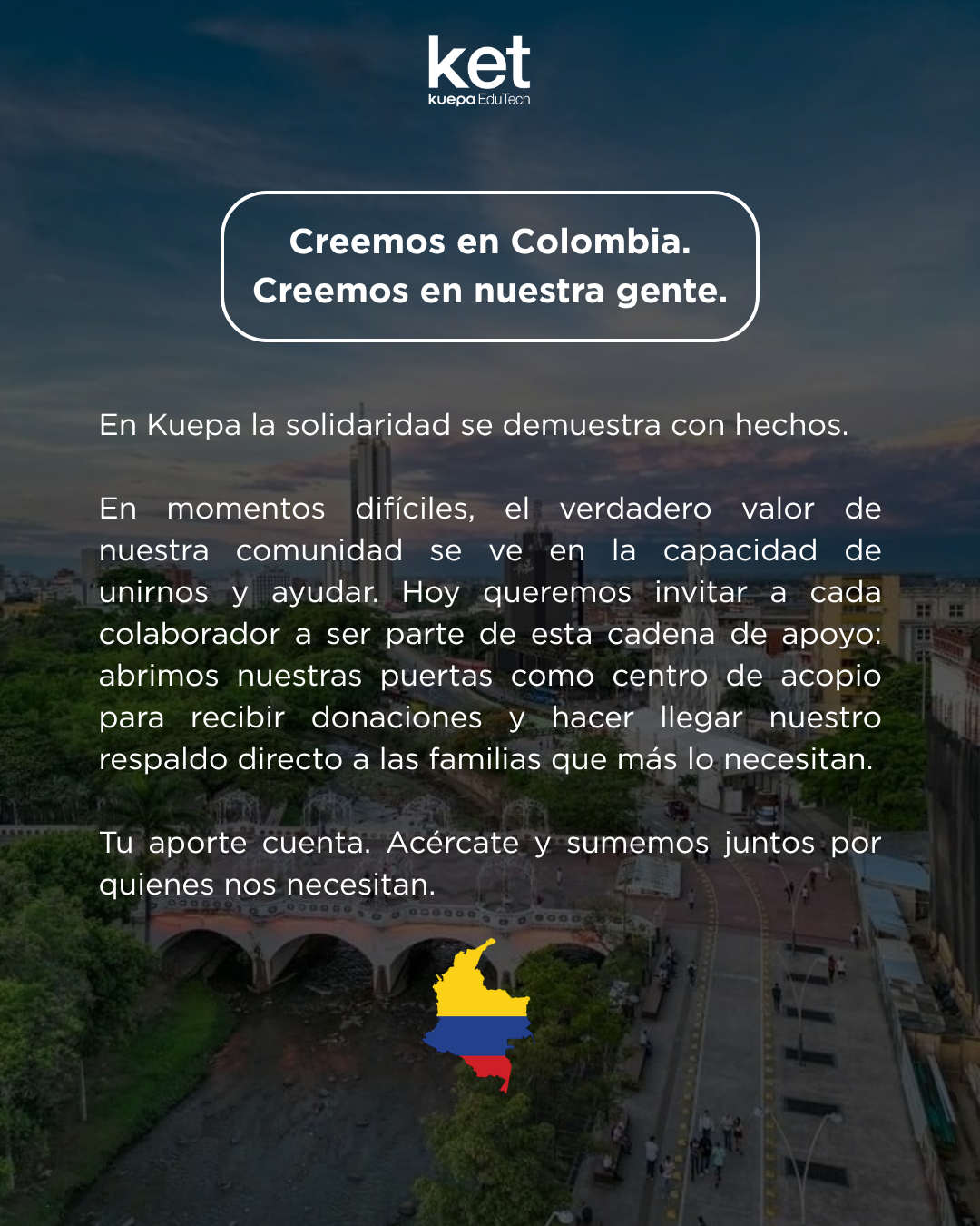 Kuepa Abre Puntos de Acopio: Ayuda a Afectados por Terremoto